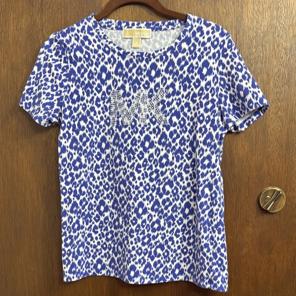Michael Kors women’s animal print top M